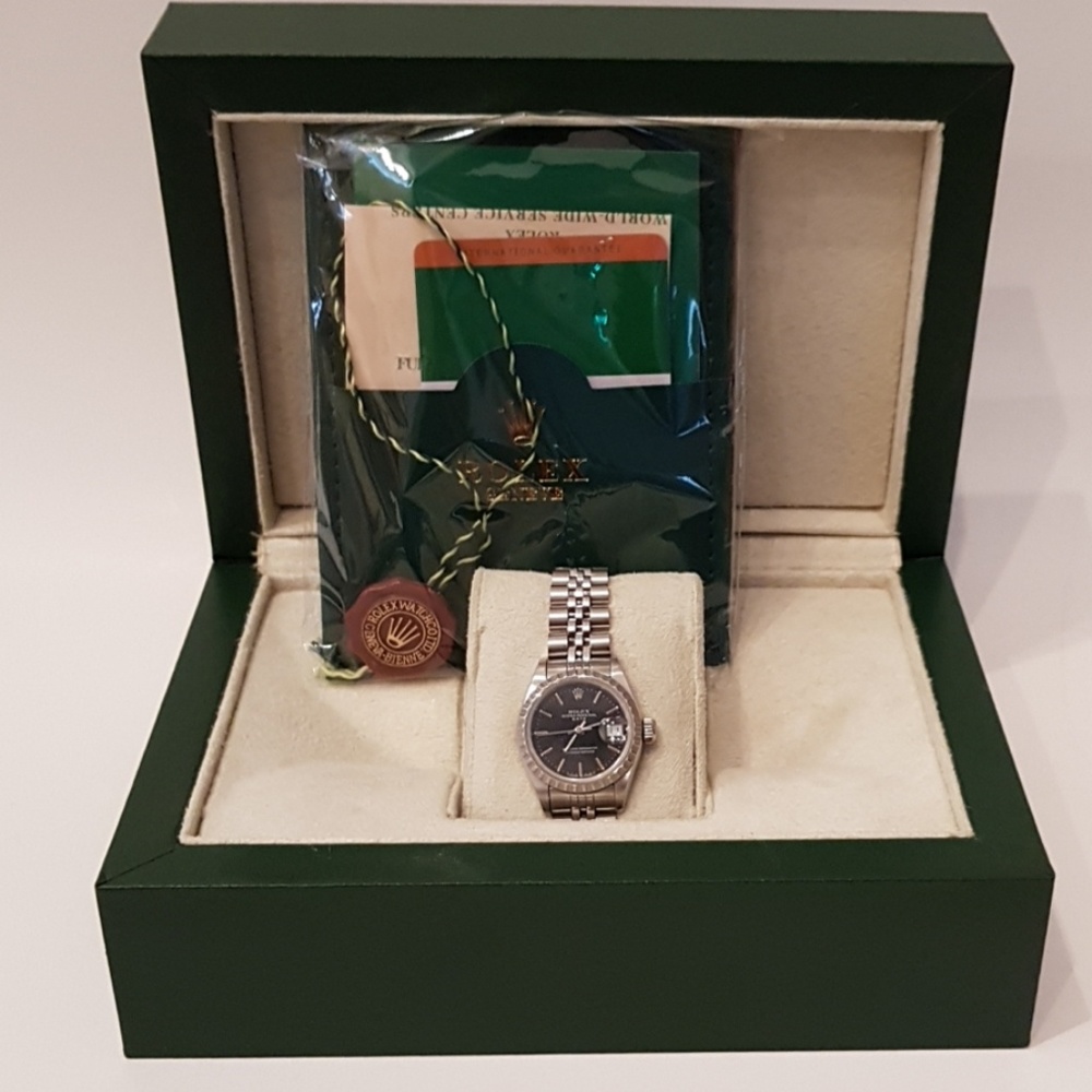 /SOLD/ Rolex Oyster Perpetual White Gold 26MM